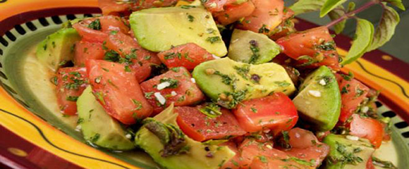 Raw Cucumber Avocado Salad