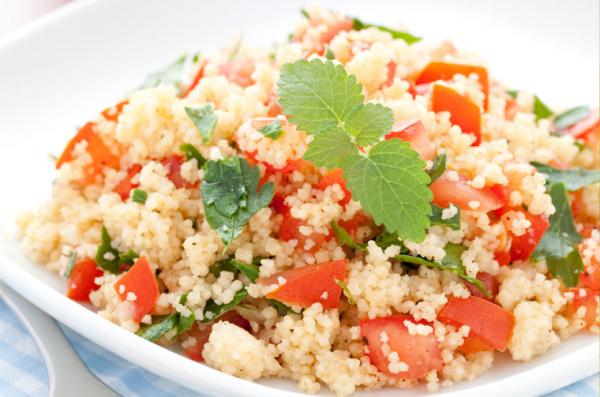 Rhonda's Raw Couscous & Tomato Salad