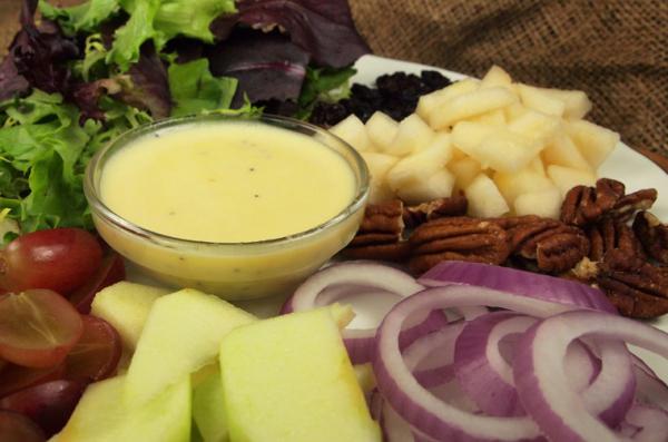 Taste of Fall Salad with Poppy Seed Dressing