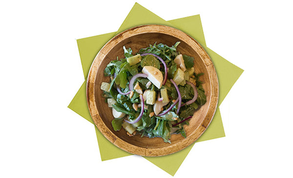 Arugula & Heart of Palm Salad w/ Lemon Mint Dressing