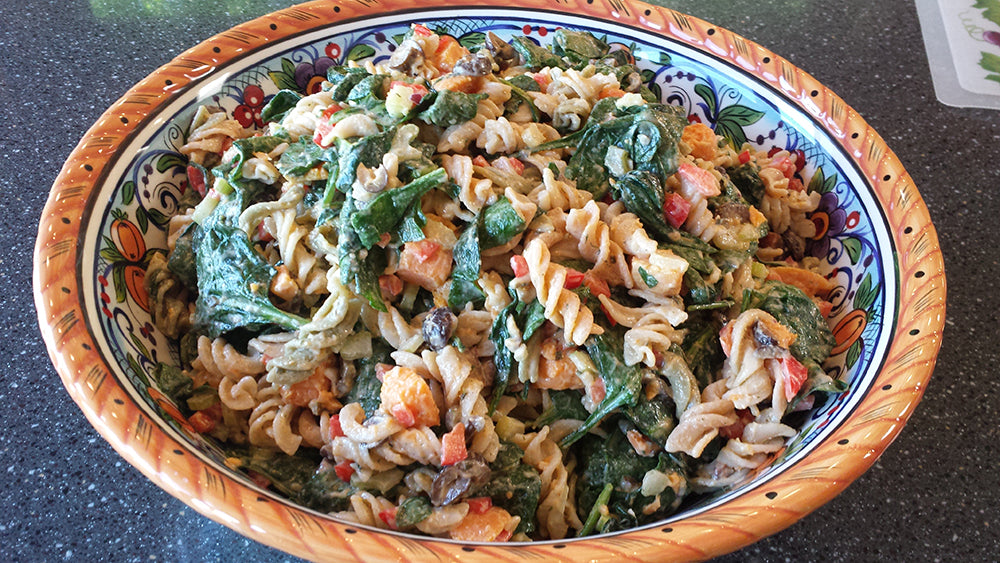 Spinach Pasta Salad