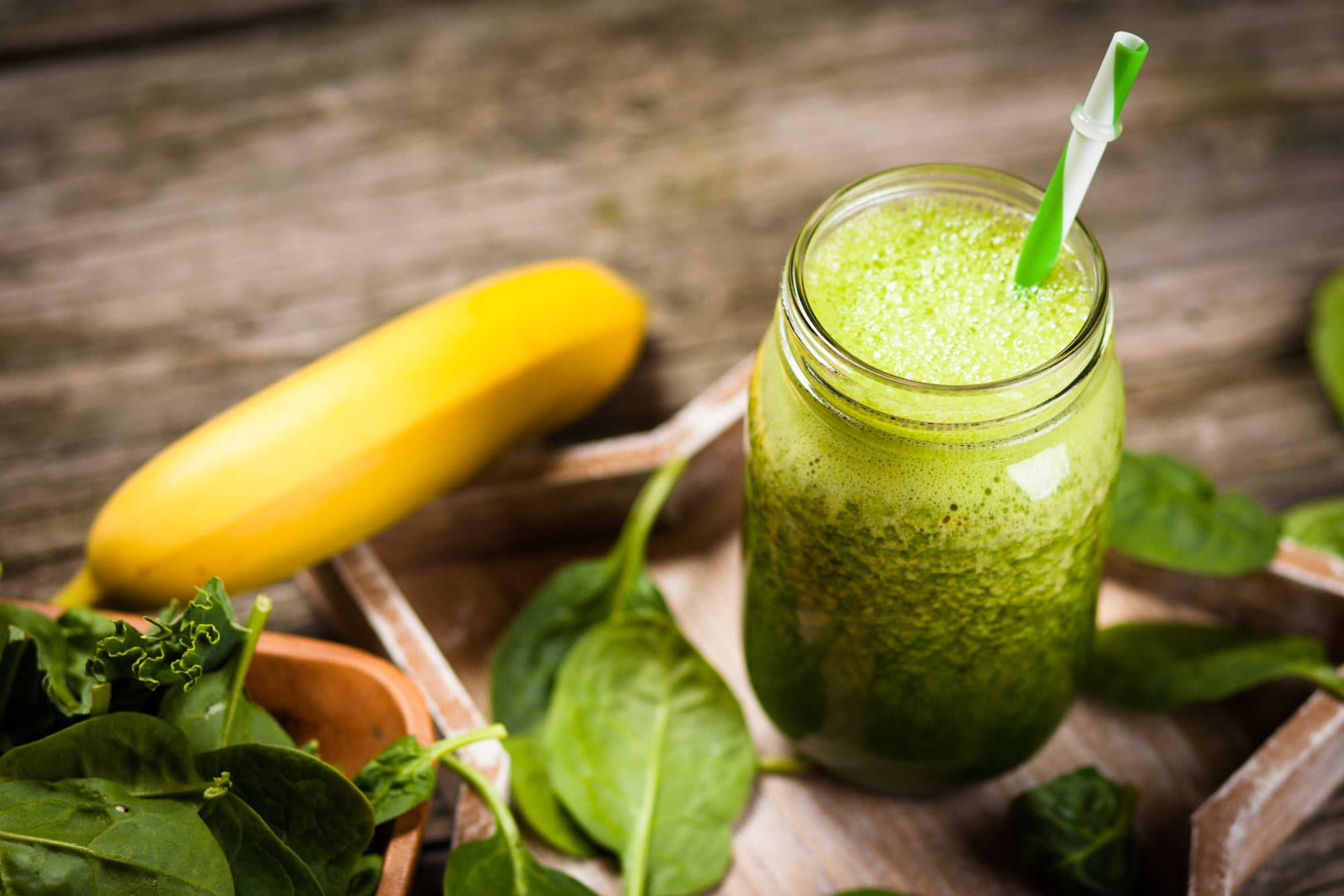 Spinach / Banana Green Smoothie