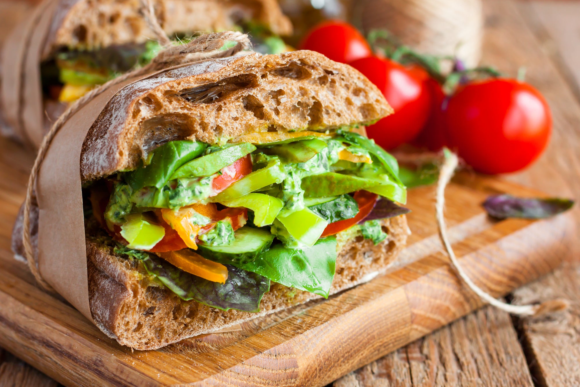 Quick, Tasty Tomato Sandwich