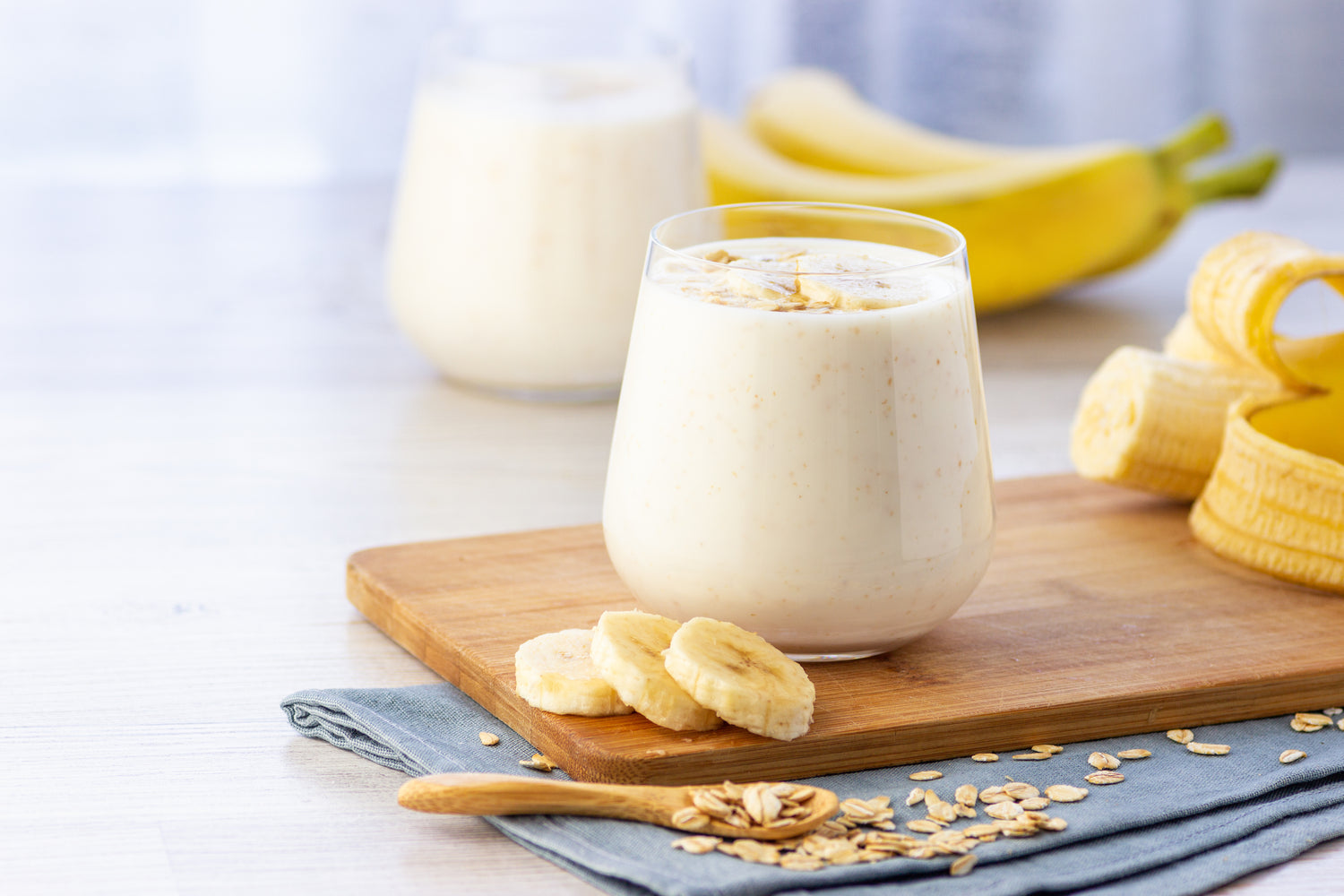 Raw Creamy Banana Milk