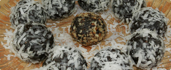 Almond Butter Carob Crunchies