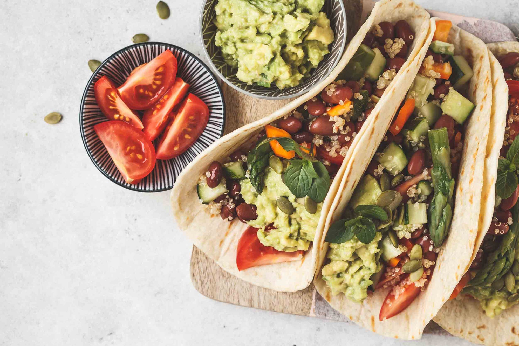 Avocado Salad in a Pita