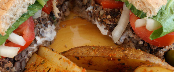 Game Day Black Bean Burgers