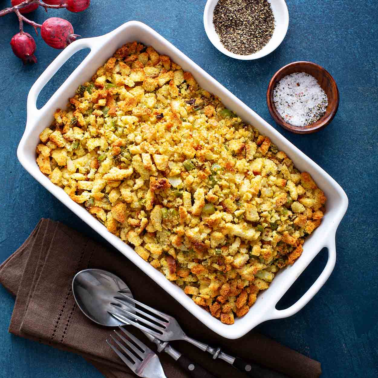 Elevate Your Holiday Feast with Our Delectable Holiday Recipes: Cornbread Dressing