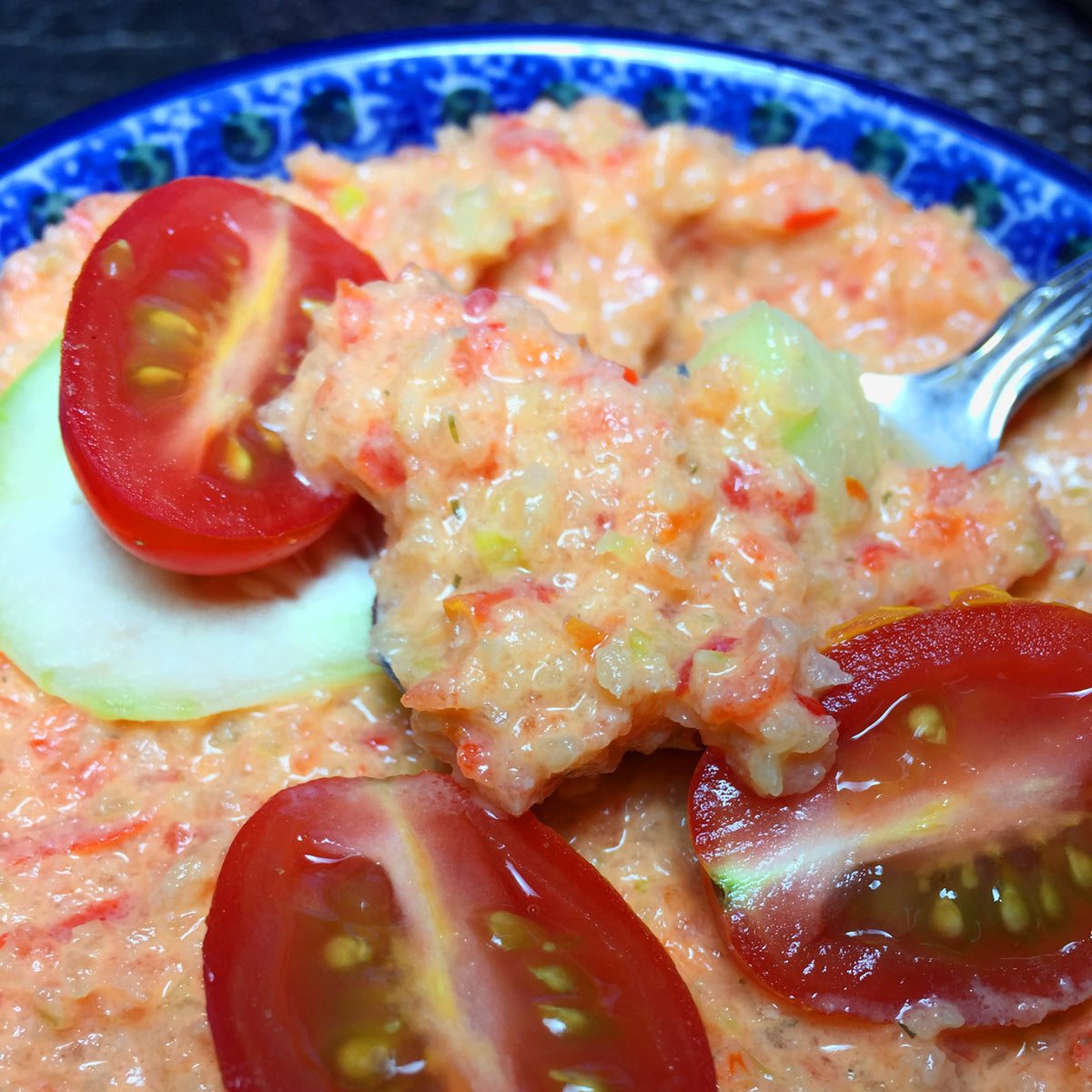 Crunchy Raw Cucumber/Celery Soup