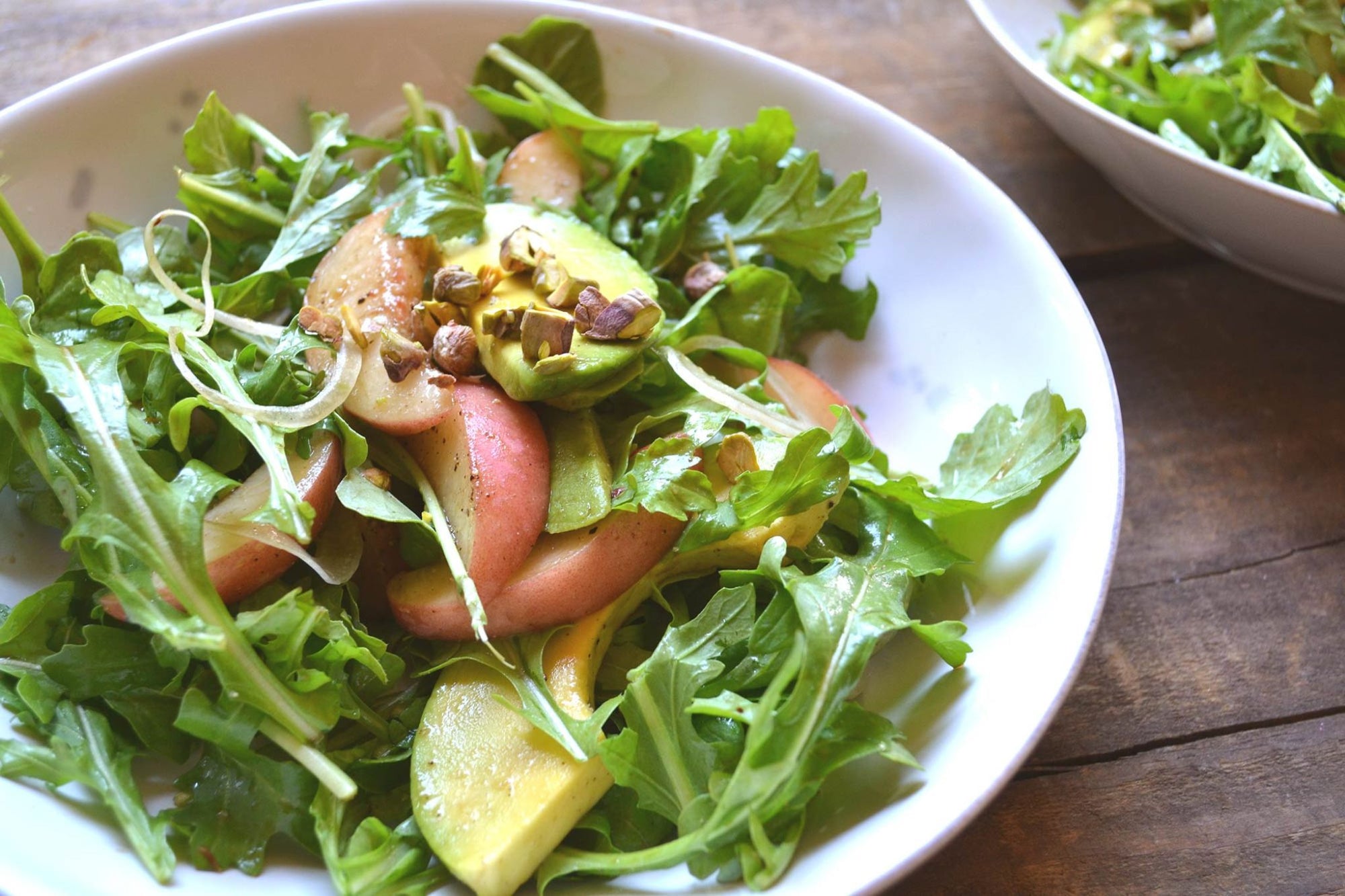 Nectarine and Avocado Salad