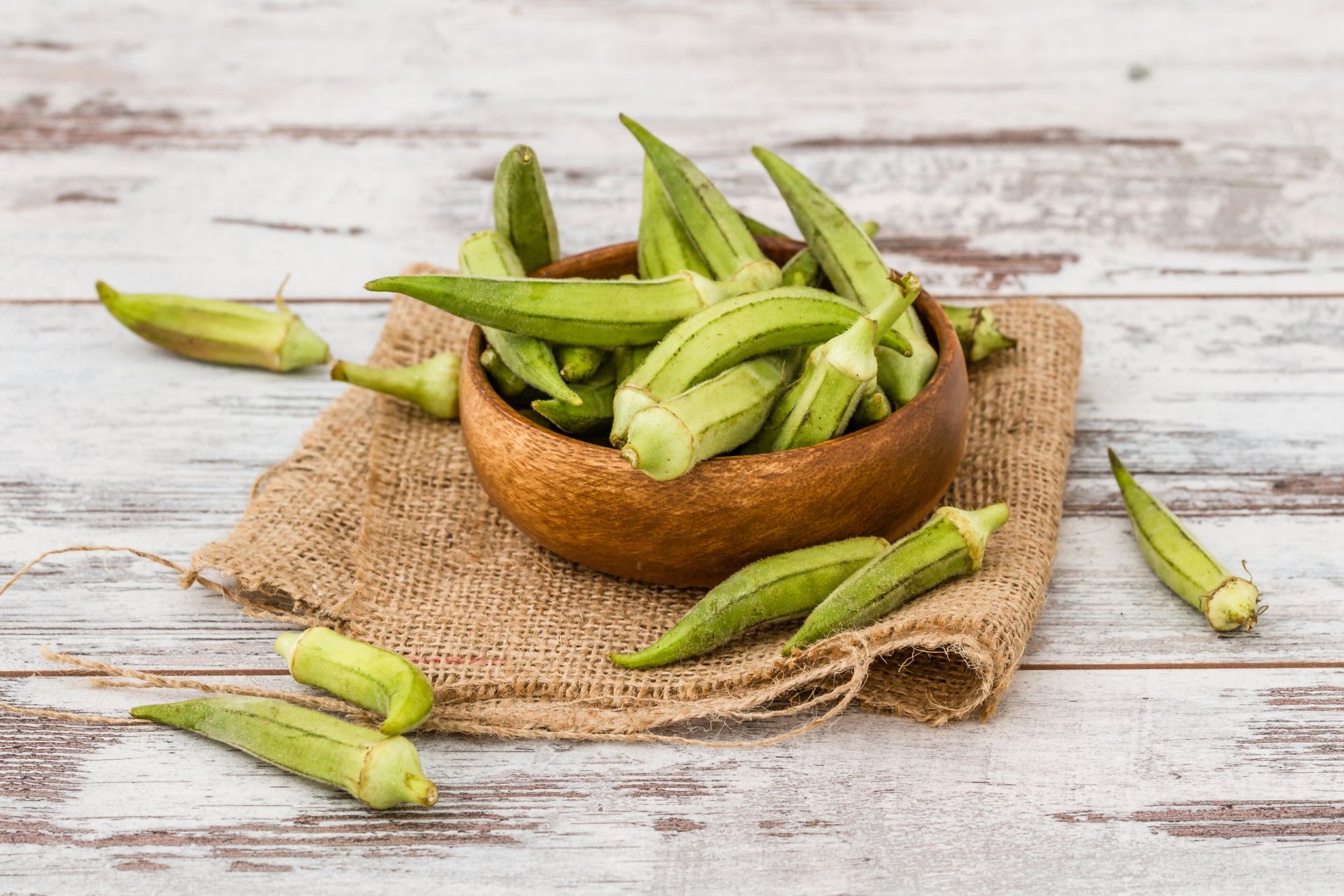 Raw Okra