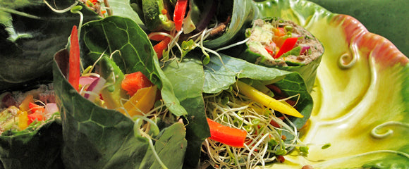 Easy Collard Wraps Recipe