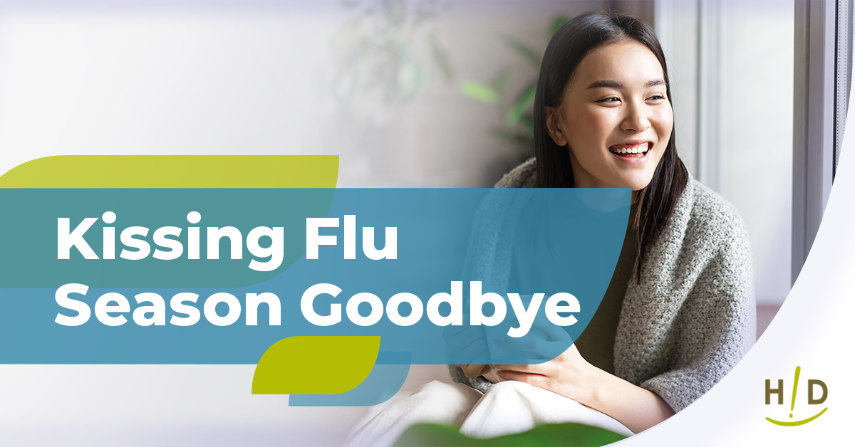 Kissing Flu Season Goodbye