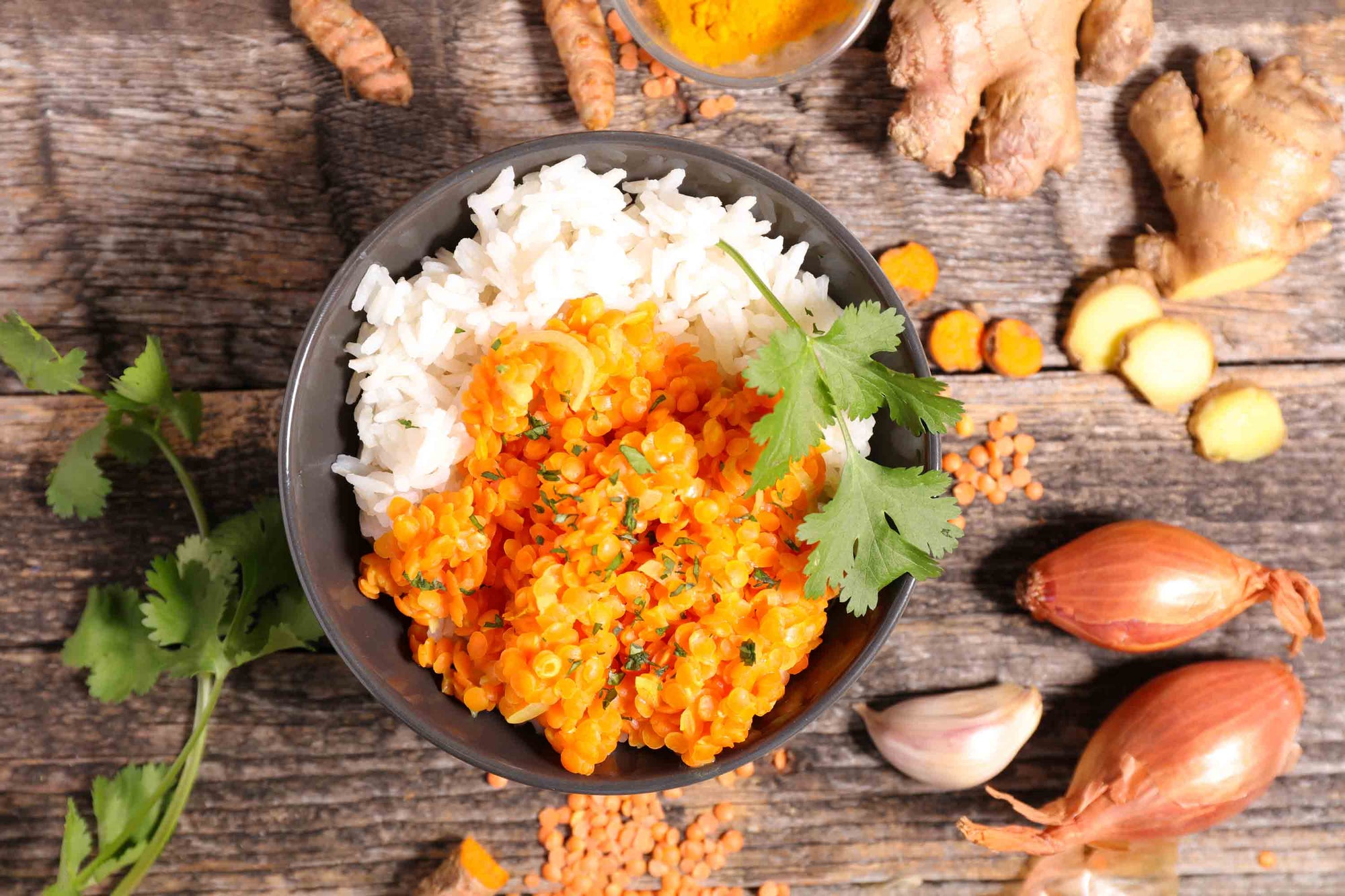 Rice Lentil Casserole