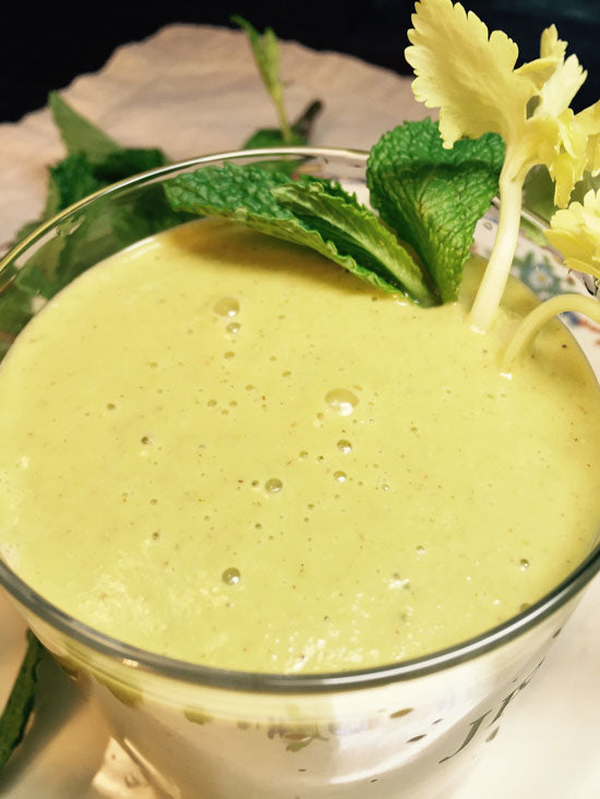 Mint-Basil Veg-Smoothie