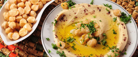 Raw Garbanzo Bean Hummus