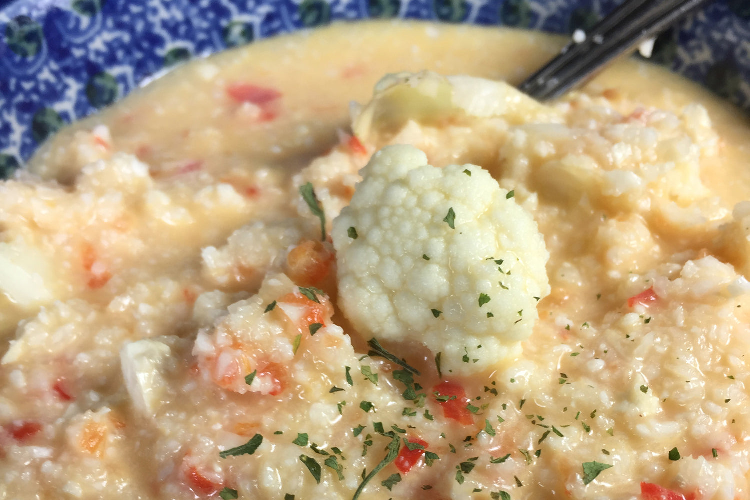 Refreshing Raw Cauliflower Soup