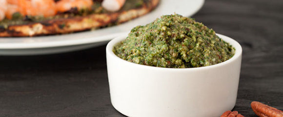 Raw Pecan Pesto