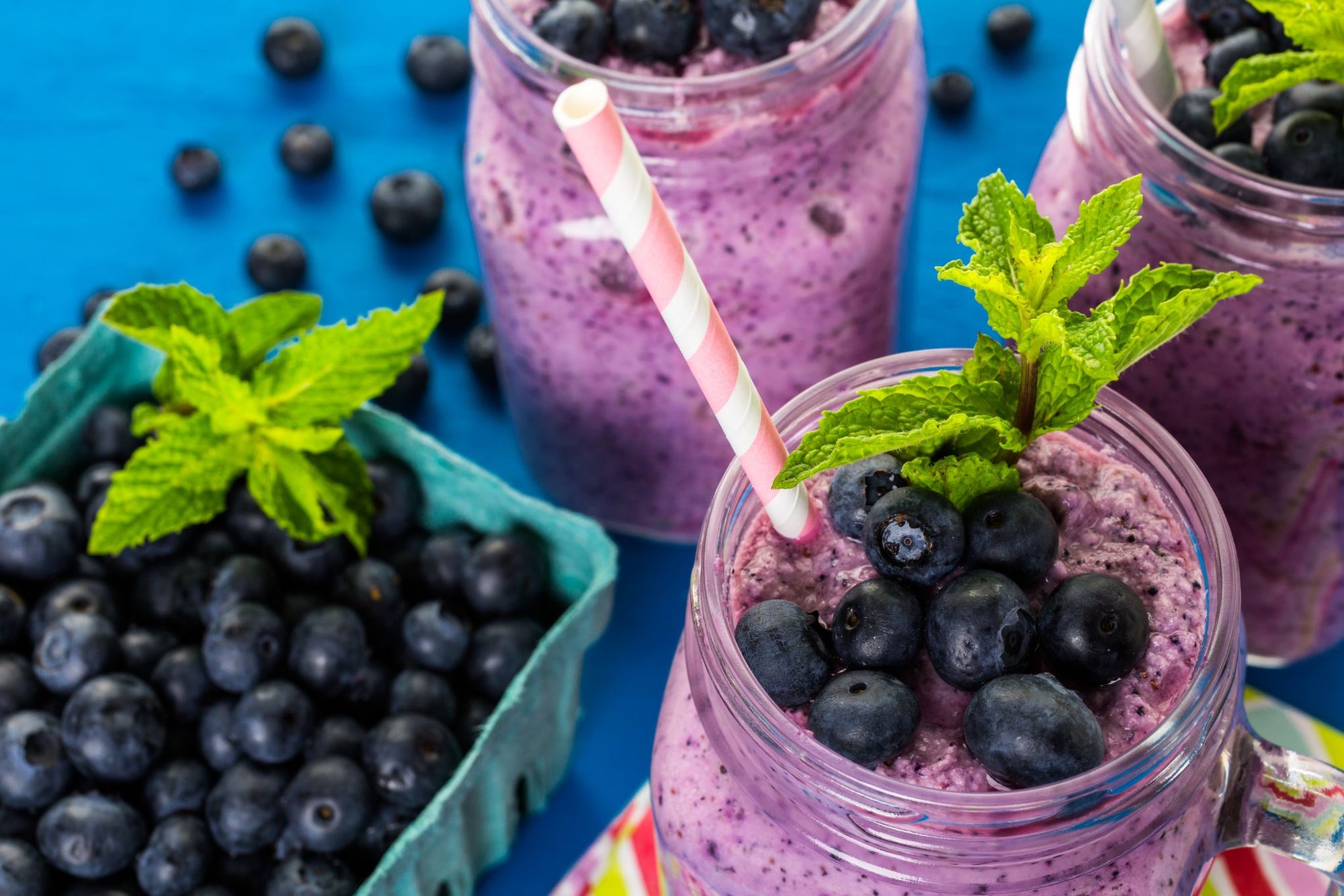 Pamela's Blueberry Flax Smoothie