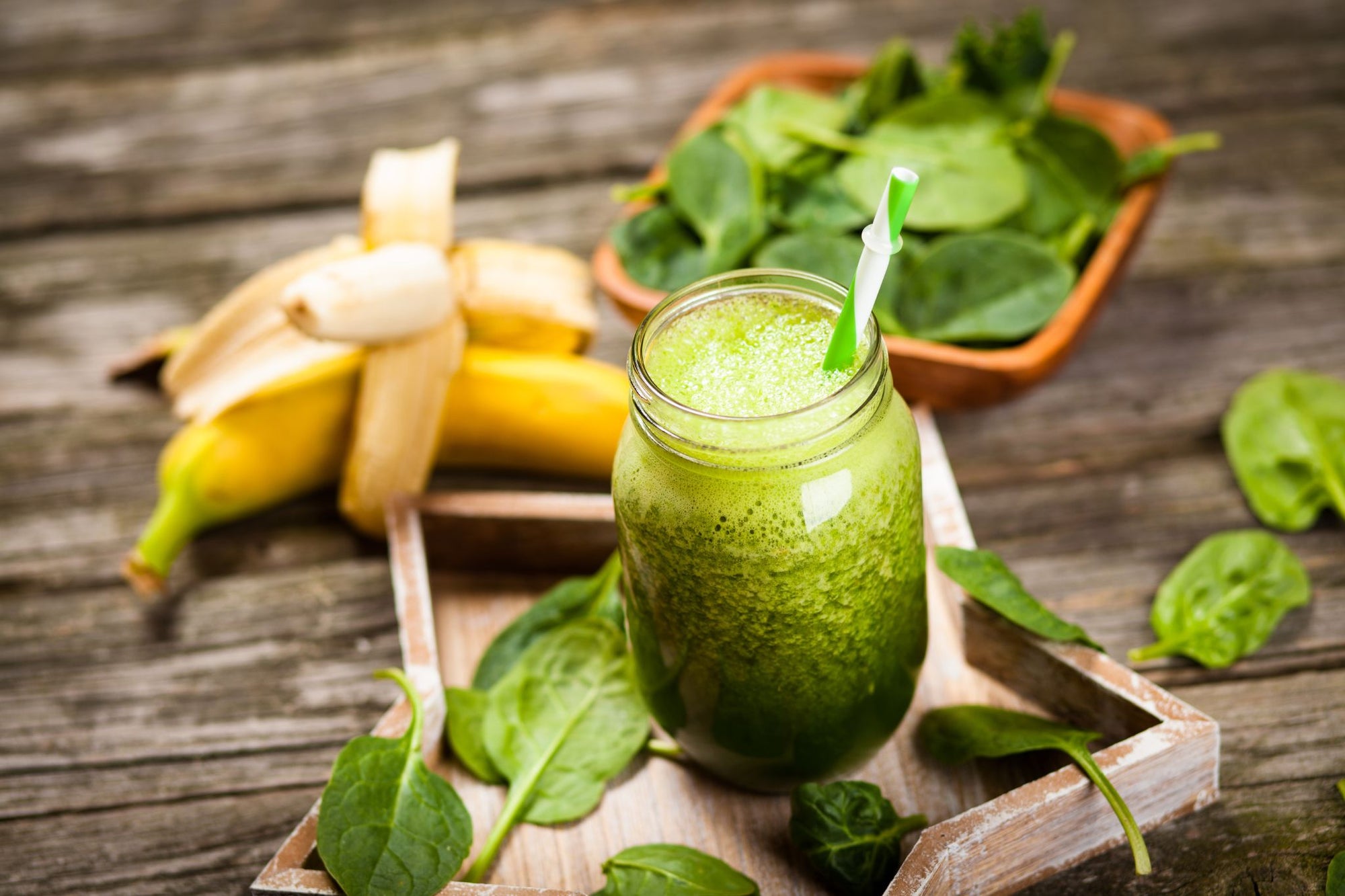 Banana Spinach Smoothie by Chris