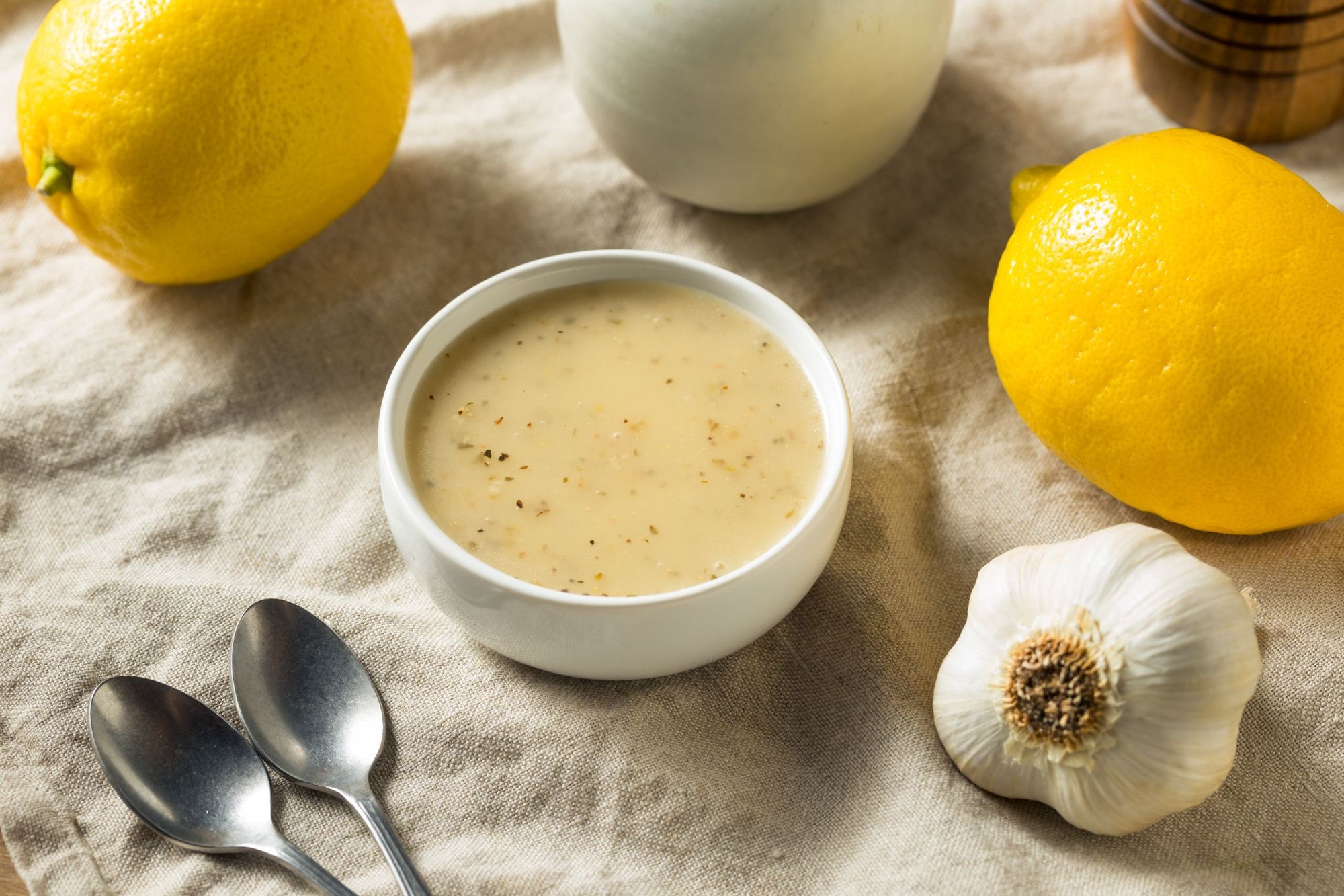 Raw Sunflower Seed / Lemon Dressing