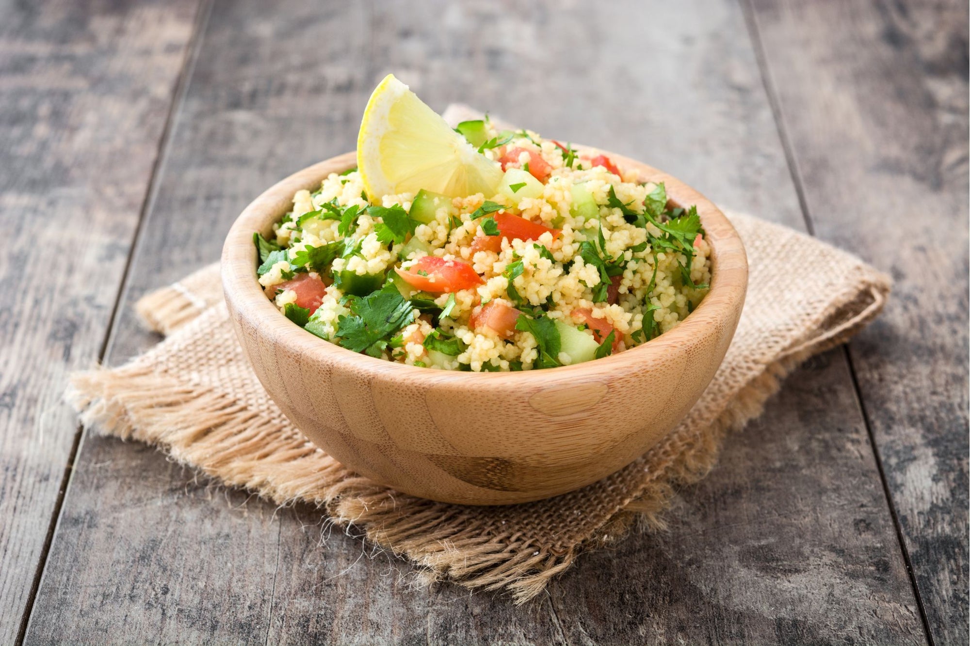 Cheryl's Couscous & Raw Veggie Salad