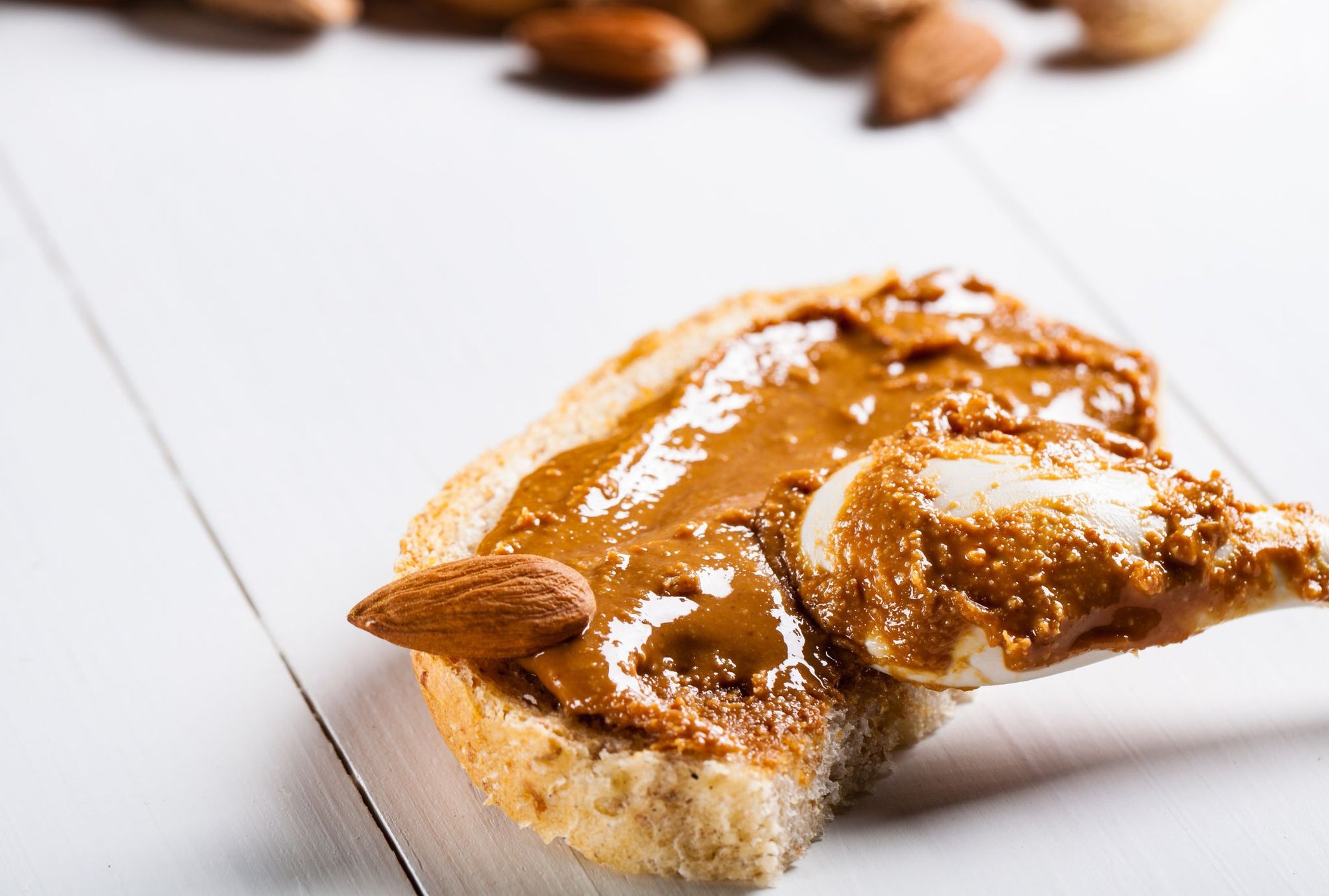 Almond Butter / Honey Sandwich