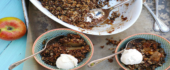 Raw Apple Crisp Salad