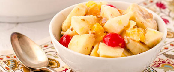 Banana-Pear-Pecan Ambrosia