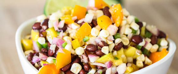 Raw Sweet Corn Salad