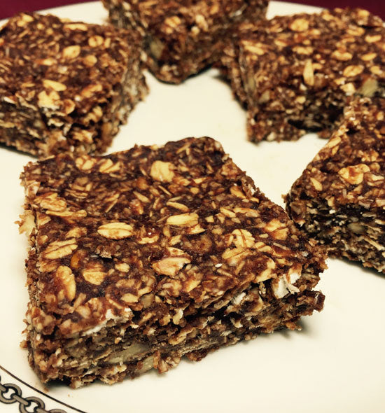 Gluten Free Carob Bars