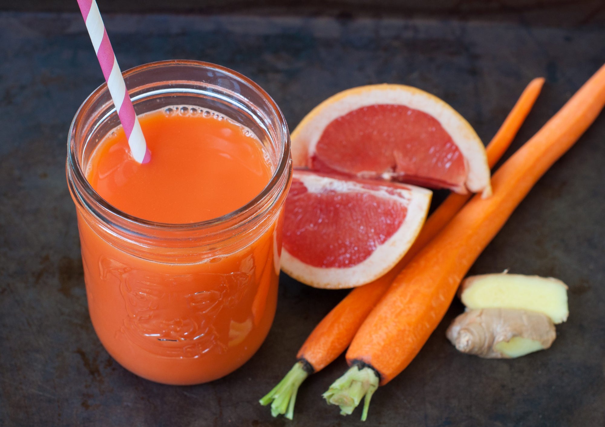 Carrot Ginger Grapefruit Juice