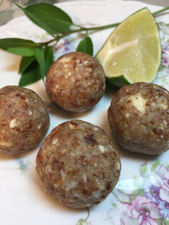 Coconut Lime Freezer Balls