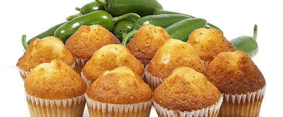 Jalapeño Cornbread Muffins