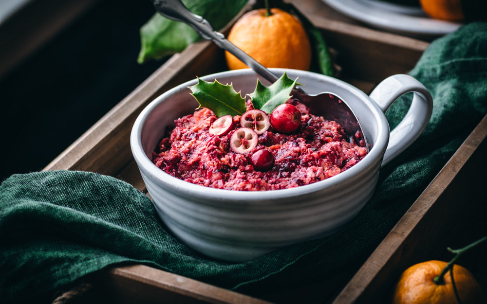 Raw Vegan Cranberry Relish Recipe