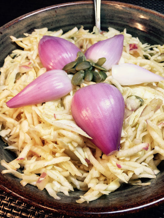 Curried Turnip Slaw