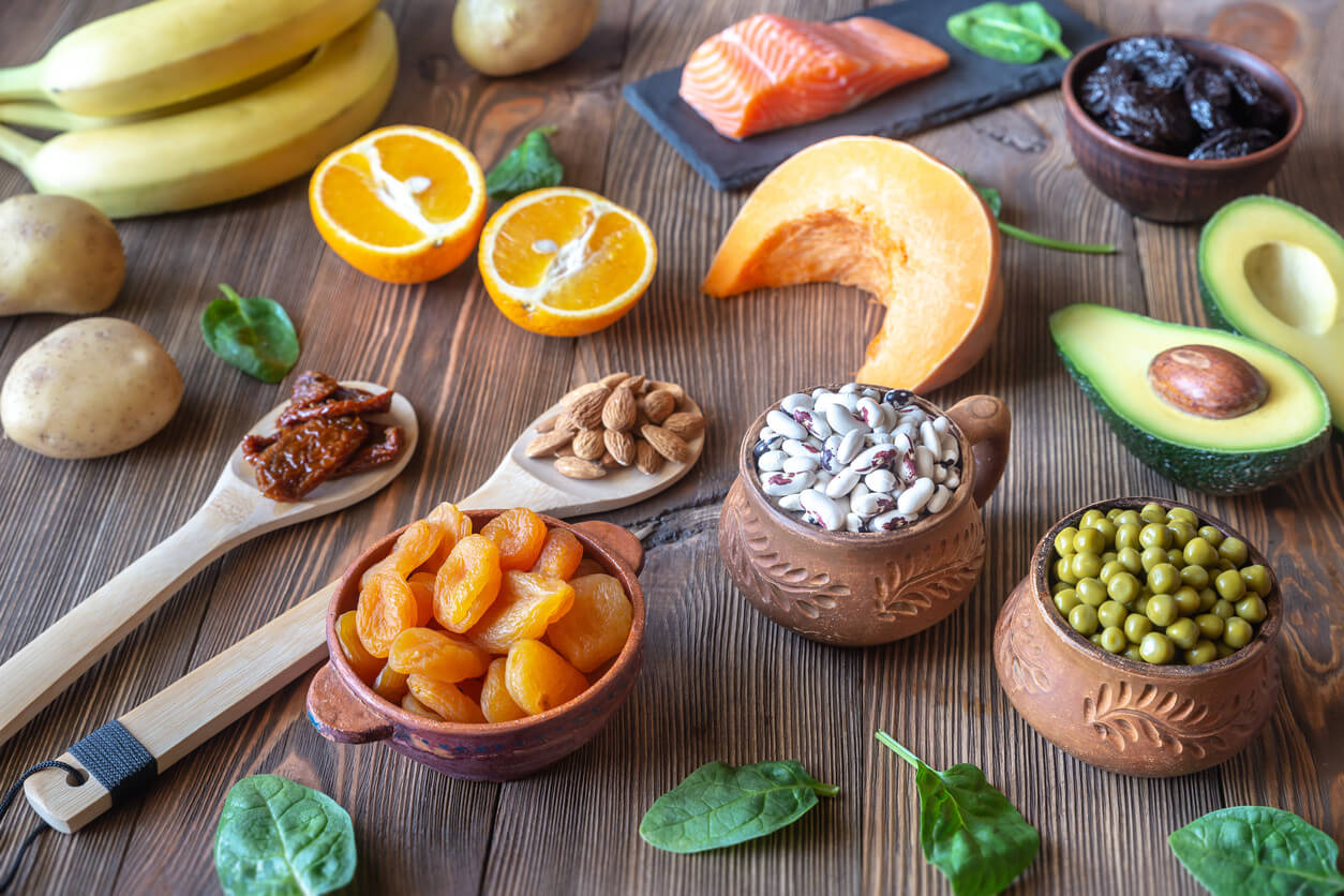 assortment of fruits and nuts
