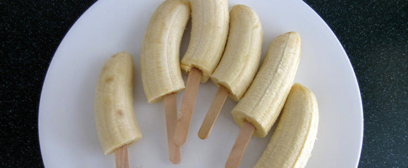 Frozen Banana on a Stick