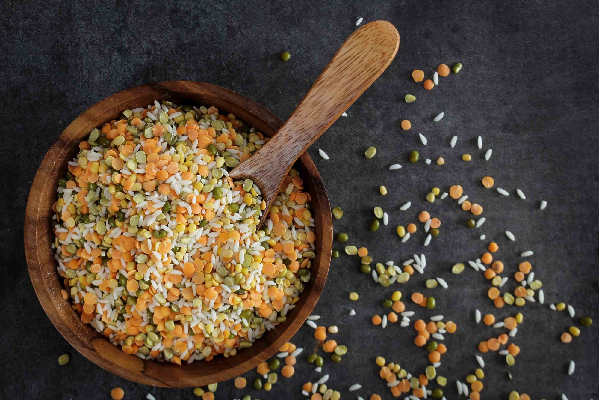 Lentil Rice Casserole (Stove top or Crockpot)