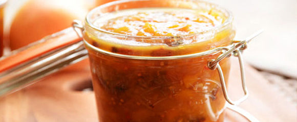 Raw Peach Chutney