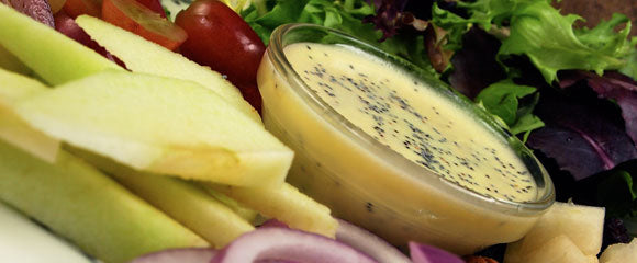 Raw Salad Dressing Recipe: Poppy Seed Dressing
