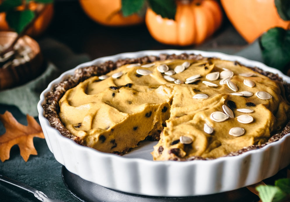 Raw Pumpkin Pie Recipe