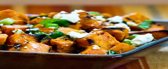 Irma's Raw Sweet Potato Salad