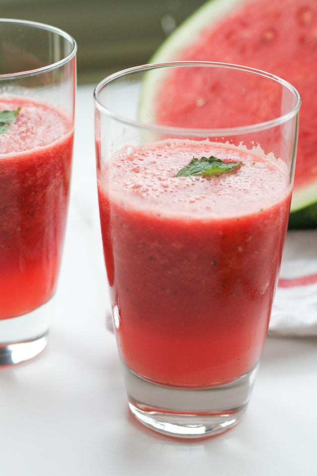Watermelon Ginger Mint Smoothie