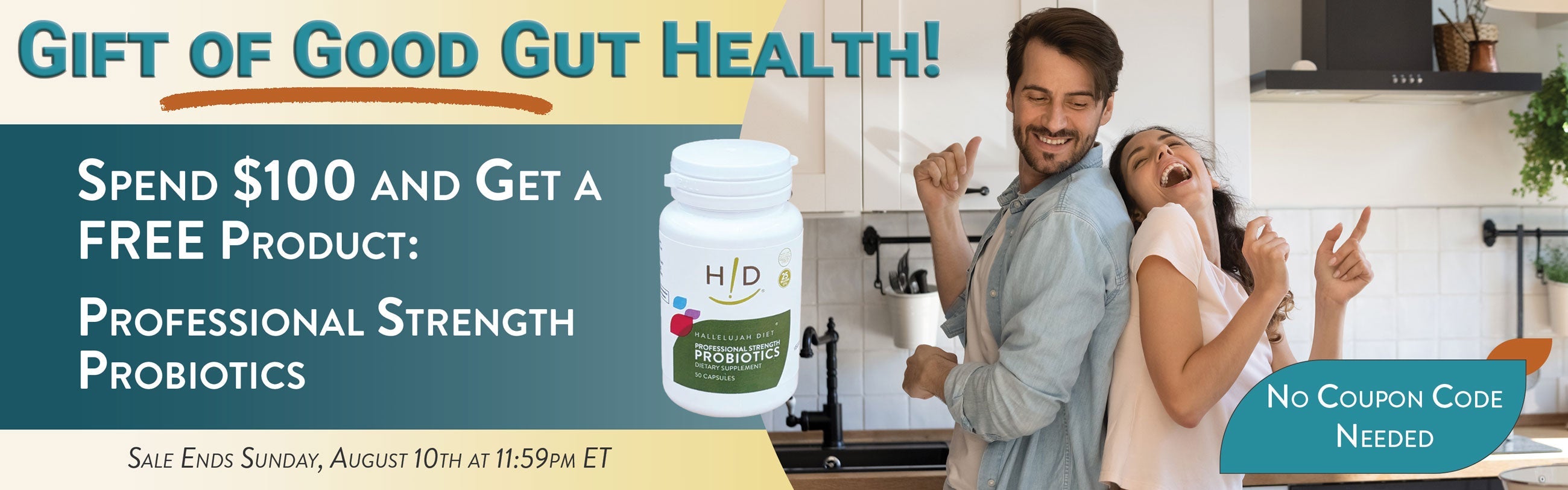 FREE Probiotics - Gut Gift