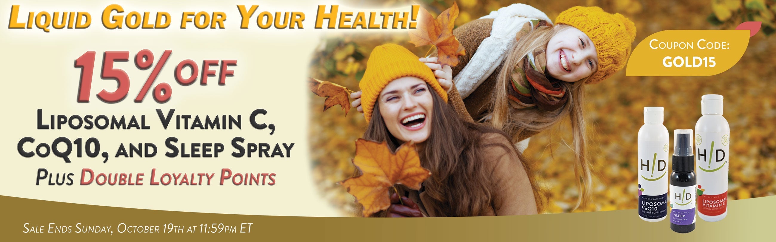 Liquid Gold for Your Health Sale