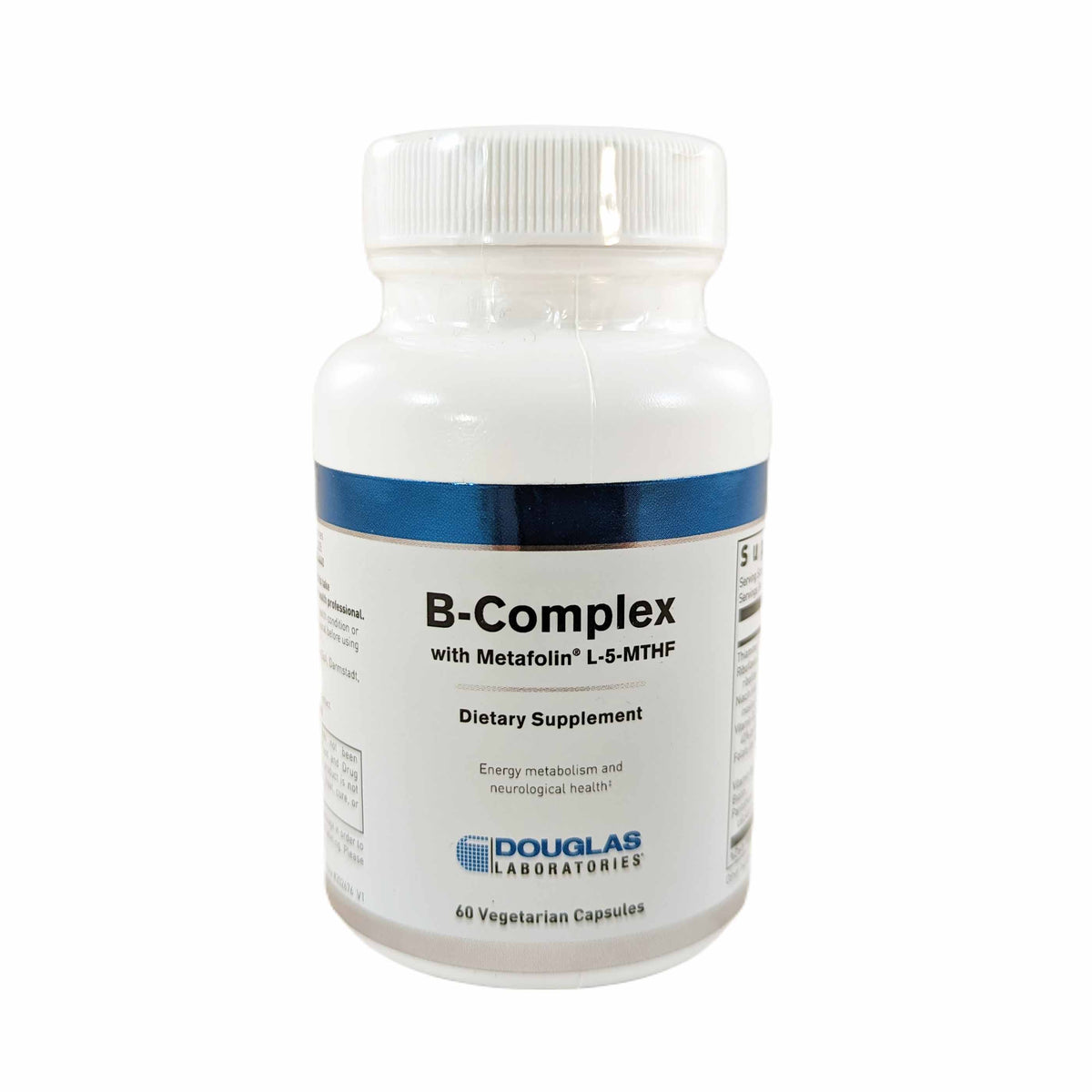 B-Complex with Metafolin L-5-MTHF Suppplement