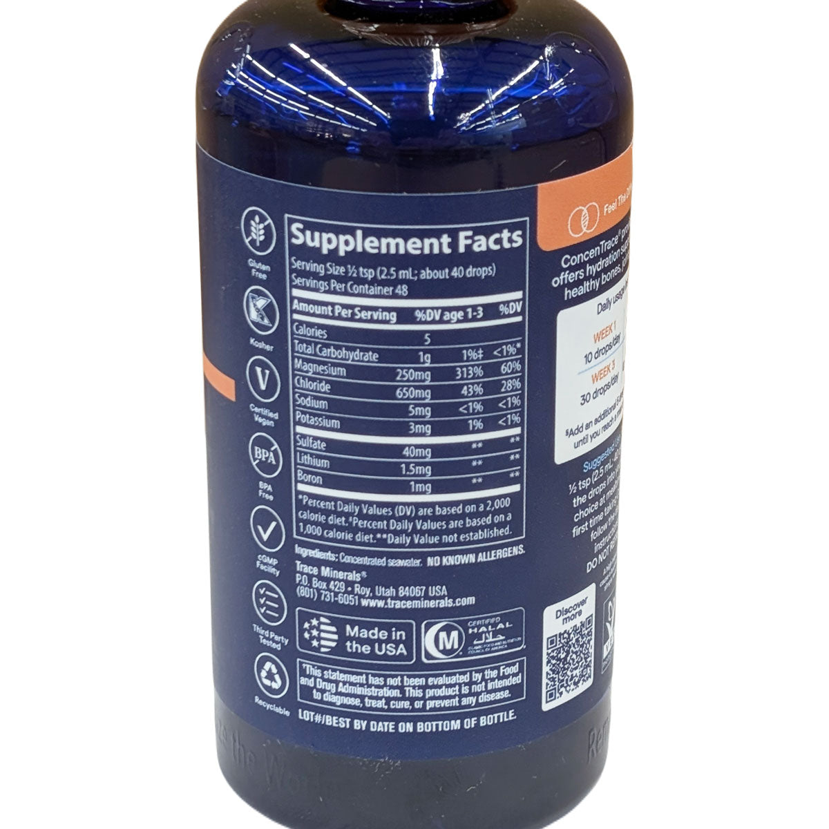 Trace Minerals Concentrace (4oz)