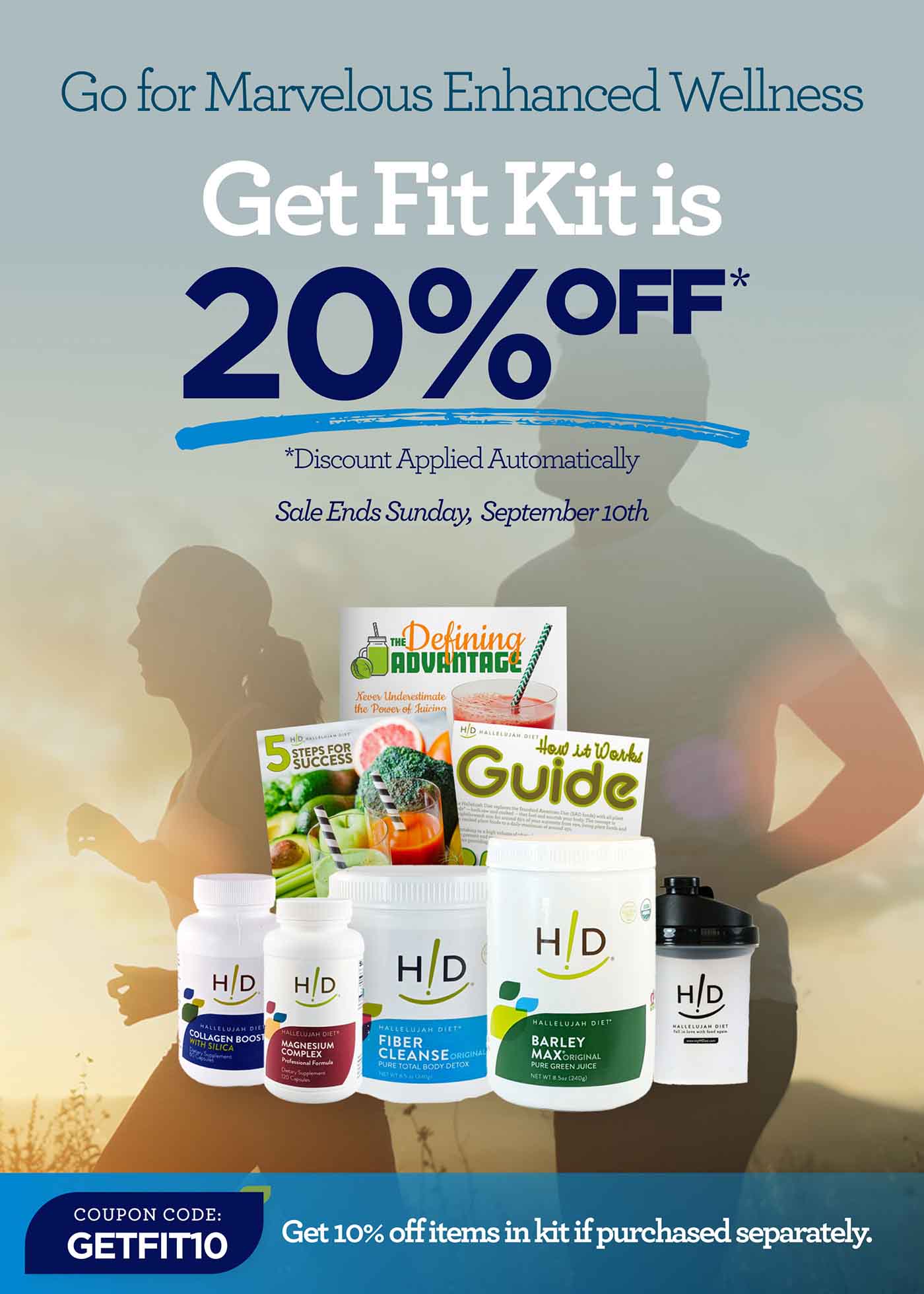 Get Fit Kit - Go for Marvelous Enhanced Wellness
