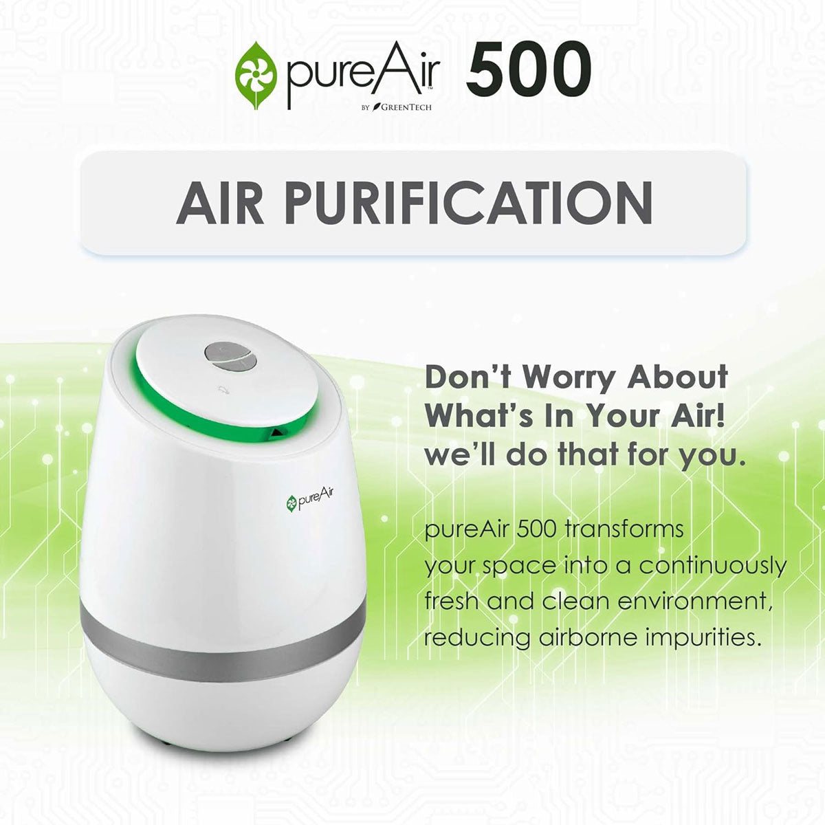 pureAir 500 Room Air Purifier